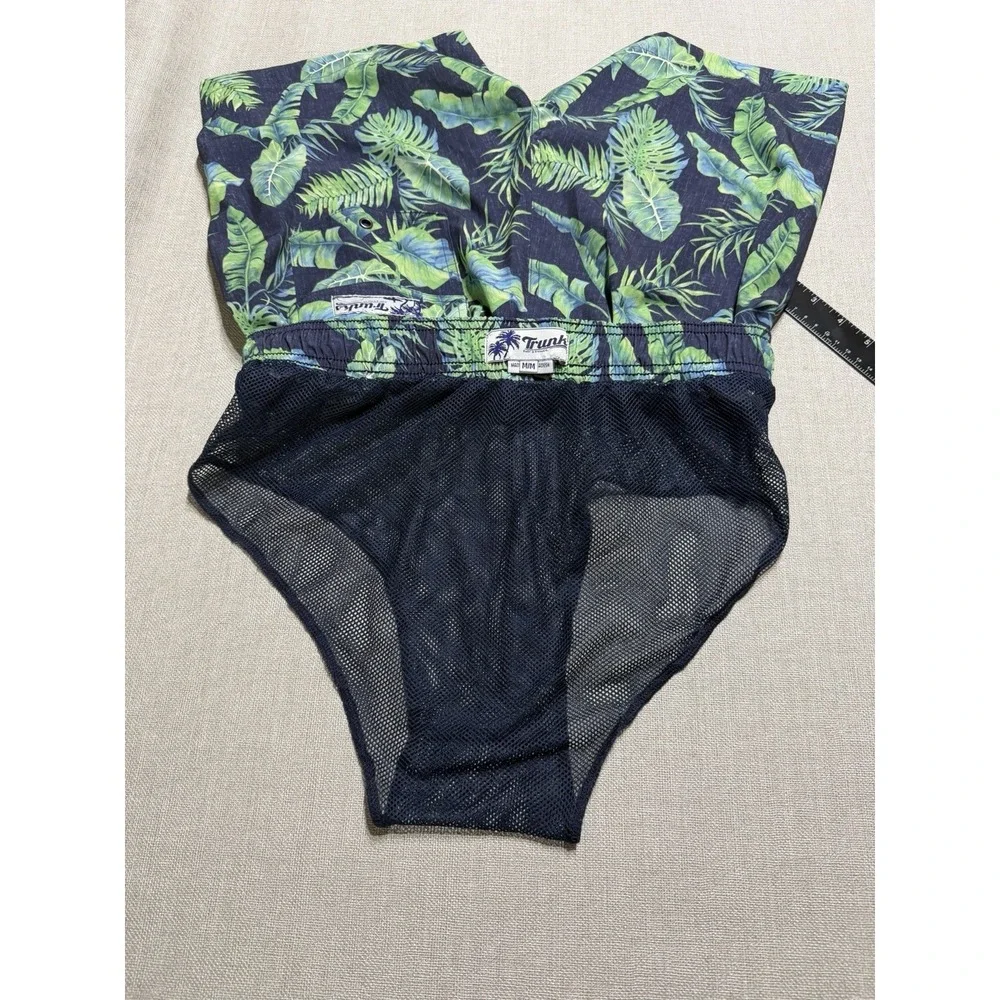 Men's Trunks Surf & Swim Co Tropical Leaves medium